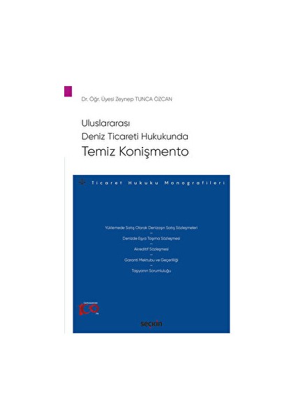 Temiz Konişmento - Zeynep Tunca Özcan