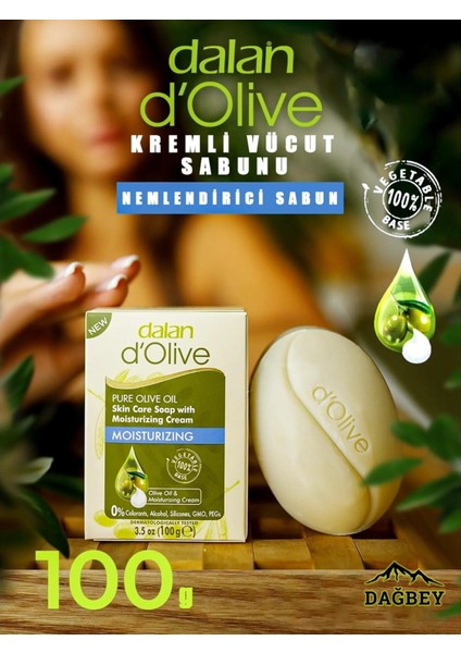 3 Adet Nemlendirici Zeytinyağlı Sabun 3 x 100 gr