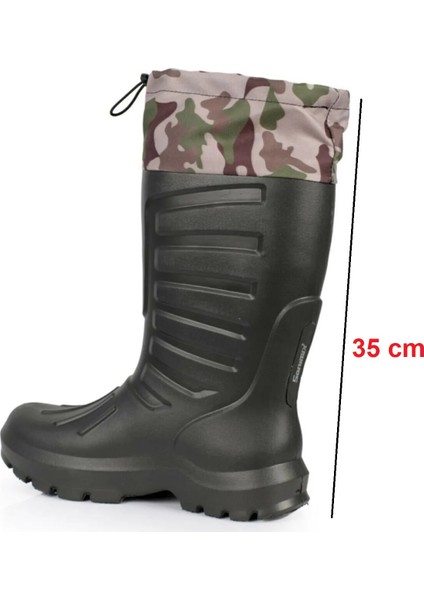 Çizme Avcı Çizme Çoraplı Çizme Askeri Çizme Bot Kışlık Haki Çizme -30° Dayanıklı fırsatları