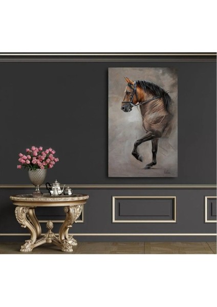 Asil At Kanvas Gülen Tablo AR005100