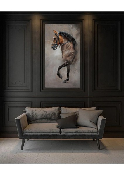 Asil At Kanvas Gülen Tablo AR005100 modelleri