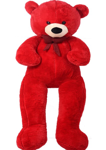 Papyonlu Sevimli Peluş Şaşkın Ayı 80 cm - Sevgiliye Özel Hediye modelleri