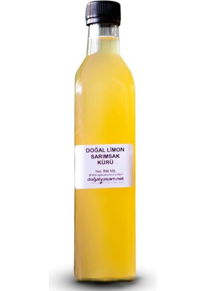 Limons Sarımsak Kürü 500ML