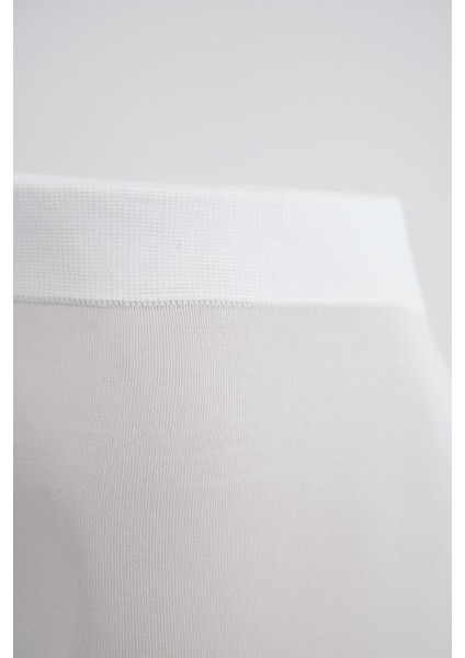 Desenli Çocuk Külotlu Çorap Beyaz