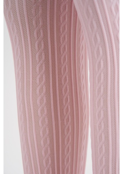 Desenli Çocuk Külotlu Çorap Pembe modelleri