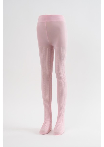 Desenli Çocuk Külotlu Çorap Pembe fiyatları