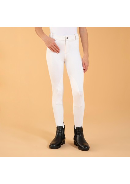 Fouganza Binicilik Pantolonu - Çocuk - Beyaz - 100 fiyatları