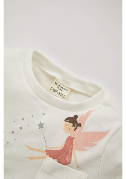 Kız Bebek Kareli Uzun Kollu Flanel Pijama Takımı B2162A523WN