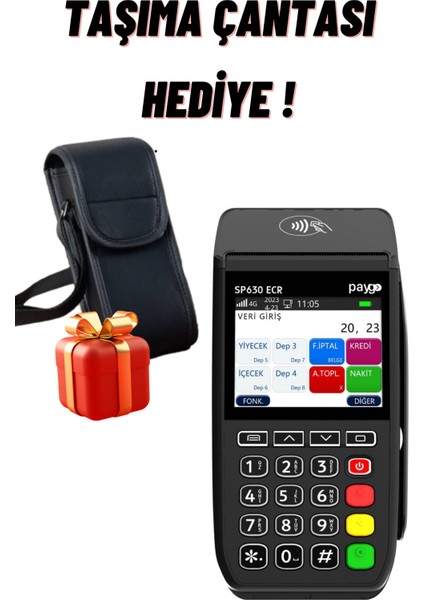 SP630 4G PRO Taşıma Çantası Hediye