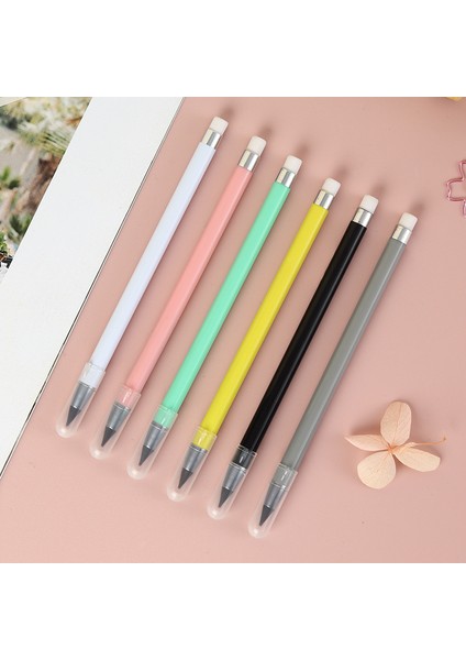 1 Adet 1 Adet Kawaii Renkli Hb Kalem Hiçbir Keskinleştirme Sonsuza Kadar Kalem Ofis Kırtasiye Okul Kaynağı Çocuk Yazma Boyama Kalemleri (Yurt Dışından) fiyatları