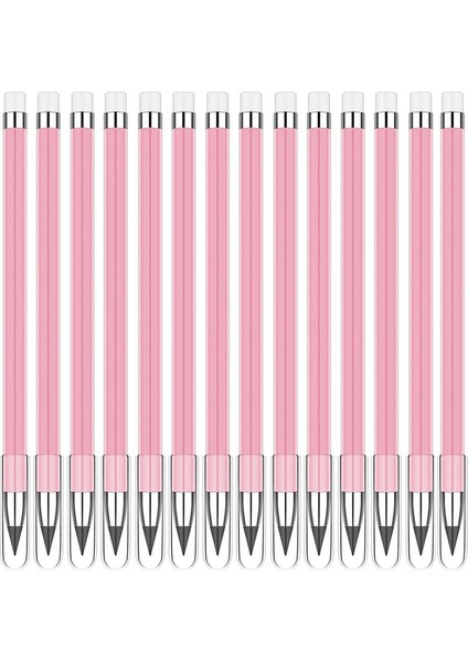 Pembe 14 Adet Mürekkepsiz Kalemler Yeniden Kullanılabilir Kalıcı Kalemler Silgi ile Renkli Kalemler Ev Okul Ofis Yazma ve Boyama (Yurt Dışından)