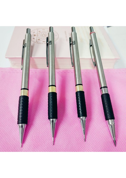 0.7 0.9 Kalem Seti 2.0 Sanat Mekanik Kurşun Kalem Seti Metal Ressamlığı 0.5 0.7 0.9 Hb 2b Kurşun Renk Dolum Kapağı Silgi Yetişkinler Sanatçı Yazma Çizim (Yurt Dışından)