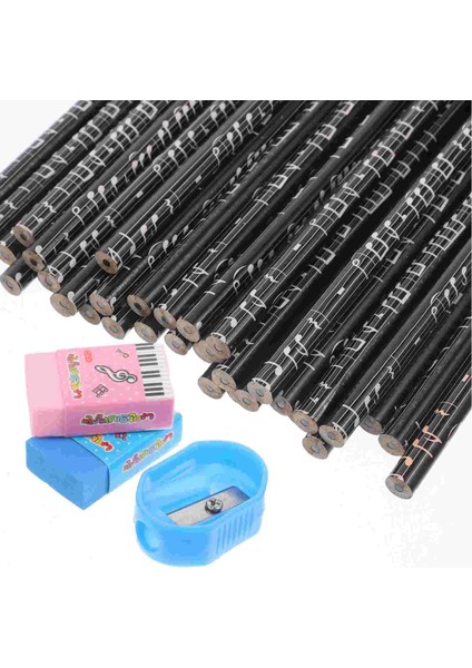 Gösterildiği Gibi Nota Noel Kalemler Çocuklar Okul Doğum Günü Öğrencileri El Yazısı Güzel Silgi Malzemeleri Klavye (Yurt Dışından) indirimleri