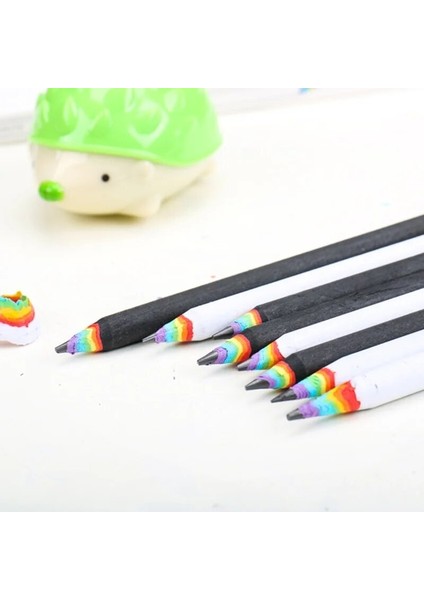 2 Adet Yeni 2 Adet Gökkuşağı Kalem Hb Kalem Siyah ve Beyaz Takım Elbise Yaratıcı Kişilik Öğrenci Kalem Gökkuşağı Kalem Okul Malzemeleri Kawaii (Yurt Dışından) modelleri