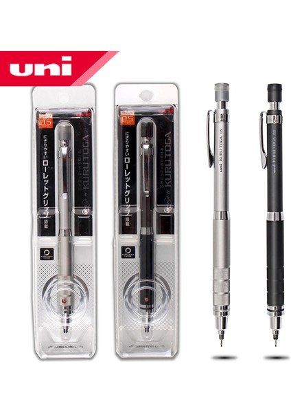 Siyah Uni Kuru Toga Mekanik Kurşun Kalem M5-1017 Rulet Modeli Otomatik Döndür Uç 0.5mm Sanat Kroki Boyama Ofis Okul Malzemeleri (Yurt Dışından) fırsatları