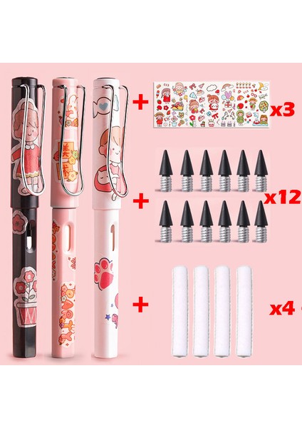 Seto 22 Adet Kawaii Sonsuz Kalem Sınırsız Yazma Çocuklar Için Sanat Kroki Sevimli Kalem Bileme Çizim Okul Malzemeleri Kırtasiye (Yurt Dışından) fiyatları