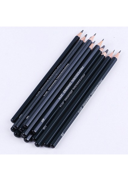 12 Adet Metal Kutu 12/14 Adet Set Profesyonel Kroki Çizim Kalem Seti Hb 2b 6h 4h 2h 3b 4b 5b 6b 10B 12B B Boyama Yazma Kalem Kırtasiye Kaynağı (Yurt Dışından)