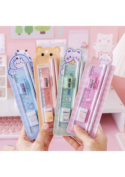 Rastgele Tasarım 5 Adet/takım Ahşap Kalem Seti Karikatür Hb Kalem Okul Malzemeleri Seti Karikatür Sanat Malzemeleri Kırtasiye Hediyeler Öğrenciler Çocuk Hediyeleri (Yurt Dışından) fiyatları