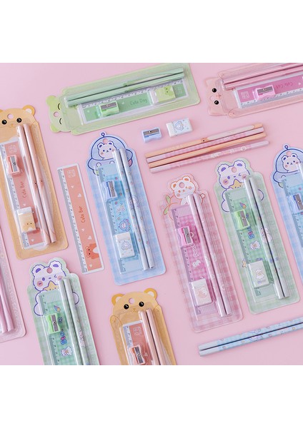 Rastgele Tasarım 5 Adet/takım Ahşap Kalem Seti Karikatür Hb Kalem Okul Malzemeleri Seti Karikatür Sanat Malzemeleri Kırtasiye Hediyeler Öğrenciler Çocuk Hediyeleri (Yurt Dışından) fırsatları