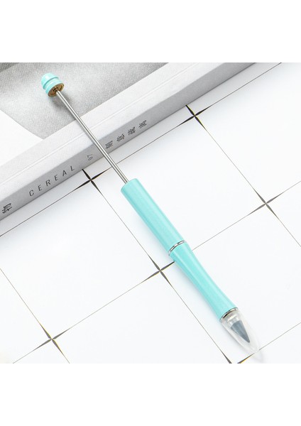 Şeker Açık Mavi Diy Boncuklu Kalem Boncuk Ebedi Kalemler Çizim Için Sınırsız Kalemler Metal Kalemler Mürekkepsiz Yazma Sürekli Kalem (Yurt Dışından)