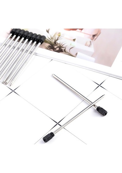 Mavi 70MM 10 Adet/grup 1.0mm Metal Rystal Kalem Genel Jel Kalem Pürüzsüz Dolum (Yurt Dışından) fiyatları