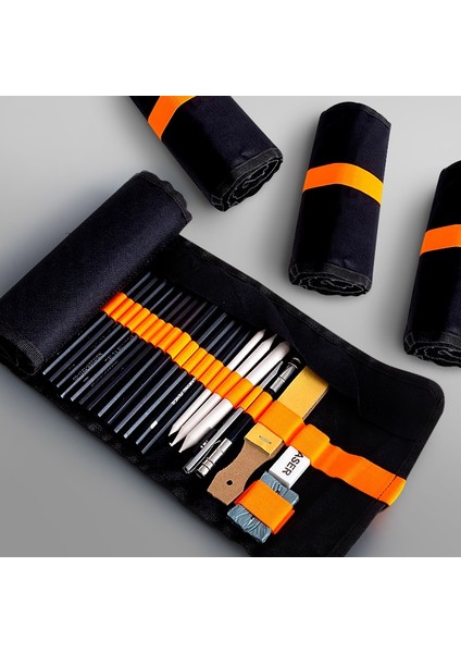 47 Adet Kit 27/38/47 Adet Eskiz Kalem Seti Eskiz Kiti Rulo Kanvas Sarma Çanta Çizim Sanat Malzemeleri Kömürler Yoğurma Silgi Kalem Kutusu (Yurt Dışından) indirimleri