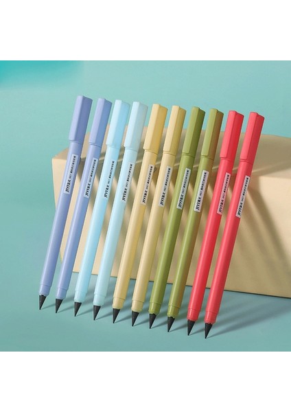Yellow-5pcs 5pc Ebedi Kalem Hb Silinebilir Kalem Hiçbir Mürekkep Ücretsiz Bileme Sınırsız Yazma Kalemler Okul Kırtasiye Ofis Malzemeleri (Yurt Dışından)