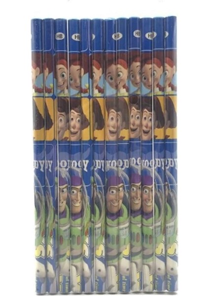 12 Adet 08 Disney Kalem Oyuncak Hikayesi Karikatür Kırtasiye Öğrenci Yazma Kalem Hb Silgi Olmadan Ahşap Kalemtıraş Tatil Okul Hediye (Yurt Dışından)