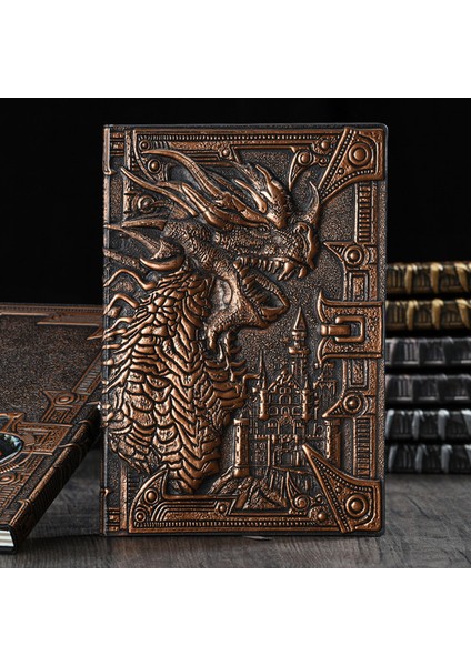 Kırmızı Bronz Bir Avrupa Retro Kalın Sihirli Dizüstü Yaratıcı A5 Günlüğü Kitap Öğrenciler Için Klasik Hediyeler (Yurt Dışından) fiyatları