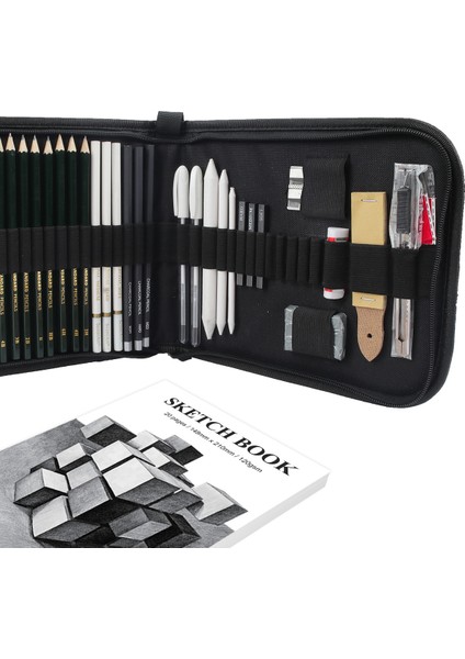 29PC Gece Gökyüzü Seamiart 29/36PCS Profesyonel Boyama Kroki Seti Kömür Kalemleri ile 6H-12B Sanat Tedarikçileri Için Kanvas Çanta Çizim Araçları (Yurt Dışından) fırsatları