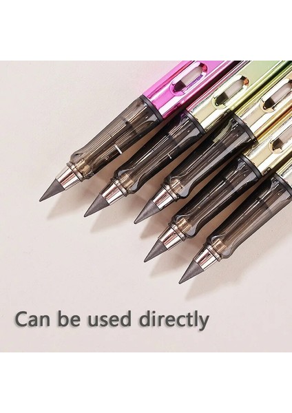 Black-1pc Ebedi Kalem Çocuklar Için Sevimli Kalemler Boyama Sanatı Officeschool Malzemeleri Infinity Kalemler Ipuçları Dolum Seti Kırtasiye (Yurt Dışından) fırsatları
