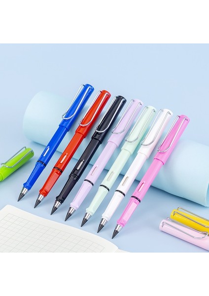Sarı 40 Adet Ebedi Kalem Sınırsız Yazma Hiçbir Mürekkep Kalem Kalemler Yazma Sanat Kroki Kırtasiye Kawaii Kalem Okul Malzemeleri (Yurt Dışından) modelleri
