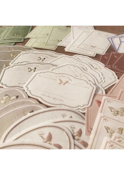 Stil 1 Kelebek Bloknot Kabartmalı Malzeme Kağıt Önemsiz Dergisi Günlüğü Scrapbooking Kart Yapımı Arka Plan Dekorasyon Kağıdı Kırtasiye (Yurt Dışından) fırsatları