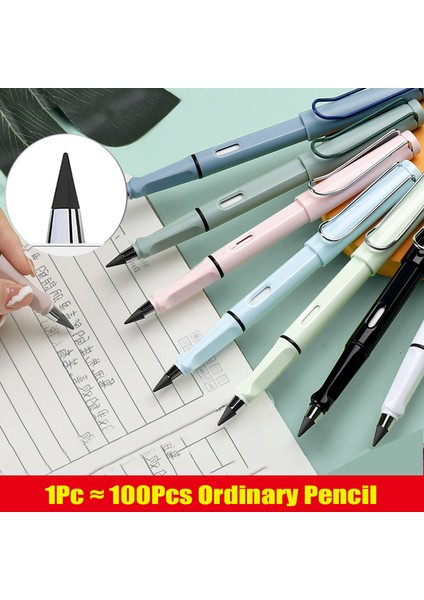 Açık Sarı Sınırsız Yazma Kalemler Kırtasiye Kalemler Çocuklar Için Hiçbir Mürekkep Kalem Sanat Kroki Sihirli Kalemler Silgi ile Çocuk Okul Malzemeleri (Yurt Dışından) fırsatları