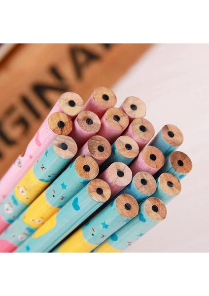 B 10 Adet Yüksek Kaliteli Doğal Hb Kalem Profesyonel Boyama Okul Kalemi (Yurt Dışından)