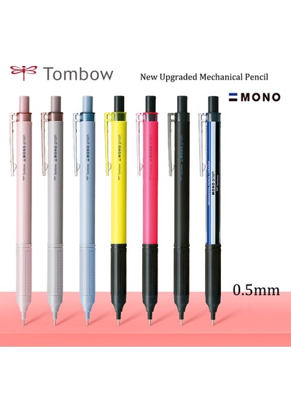 6 Adet Silgi Yedekler Japonya Tombow Mono Grafik Mekanik Kurşunkalemler Yüksek Yoğunluklu Rahat Kavrama Yazma Gürültü Yok 0.3/0.5mm Sevimli Kırtasiye (Yurt Dışından)