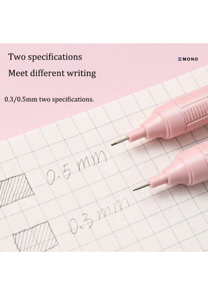 6 Adet Silgi Yedekler Japonya Tombow Mono Grafik Mekanik Kurşunkalemler Yüksek Yoğunluklu Rahat Kavrama Yazma Gürültü Yok 0.3/0.5mm Sevimli Kırtasiye (Yurt Dışından)