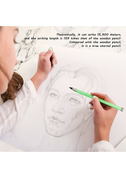 Beyaz 14 Adet Mürekkepsiz Kalemler Yeniden Kullanılabilir Kalıcı Kalemler Silgi ile Renkli Kalemler Ev Okul Ofis Yazma ve Boyama (Yurt Dışından) modelleri