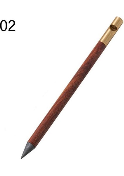 02 1pc Mürekkepsiz Kalemler Düdüklü Sonsuz Kalem Yeniden Kullanılabilir Silinebilir Sonsuz Değiştirilebilir Kafalar Mürekkepsiz Hb Ebedi Kalemler (Yurt Dışından)