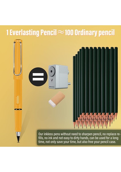 B 26 Adet/takım Kawaii Infinity Kalemler Hiçbir Bileme Sonsuzluk Kalemler Hiçbir Mürekkep Sınırsız Kalemler Sanat Okul Kırtasiye Malzemeleri Uç Silgi (Yurt Dışından) indirimleri