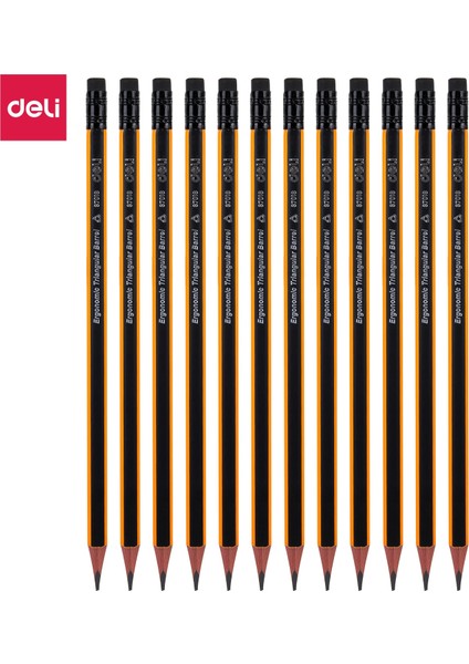 E37014-HB Deli Grafit Kalemler Okul Için 1 Kutu (12 Adet) Hb/2b Ofis Kalem Çizim Kalem Seti Çocuklar Için Kalemler E37013 E37014 (Yurt Dışından) modelleri
