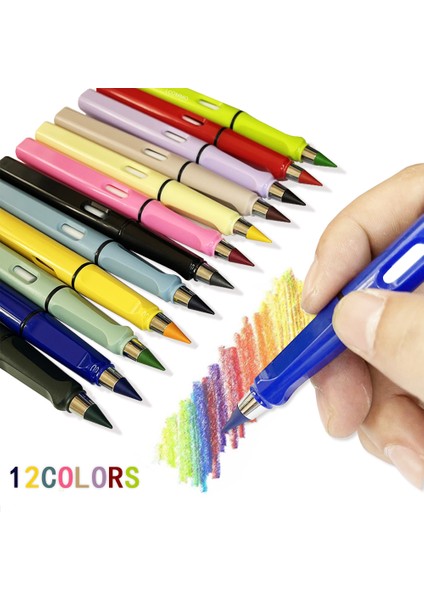 6 Adet Mor Set 6 Adet/takım Renkli Ebedi Kalem Seti 2b Sanat Kroki Boyama Sınırsız Yazma Kalemler Sihirli Silinebilir Yedekler Okul Malzemeleri (Yurt Dışından) fiyatları