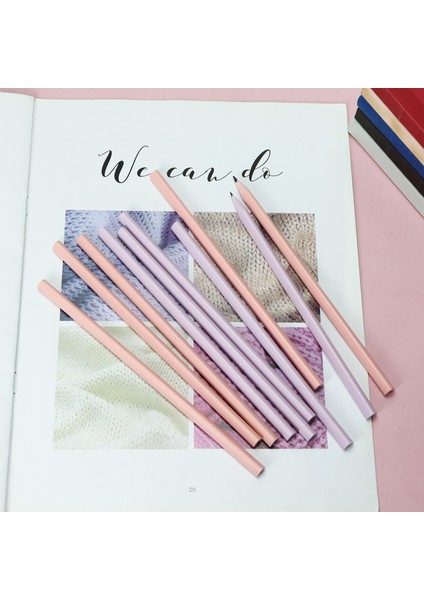 Stil C Okul Kırtasiye Malzemeleri Çizim Için Renkli Ahşap Kalem Setleri, Sınavlar Günlük Yazma Ofis Öğrenci Malzemeleri 10 Adet/kutu (Yurt Dışından) fiyatları