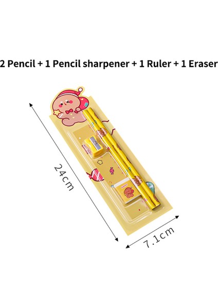 B 5 Adet Noel Kırtasiye Seti Kalemtıraş Silgi Cetvel Seti Hediye Çocuklar Için Okul Ofis Yazma Malzemeleri (Yurt Dışından) indirimleri