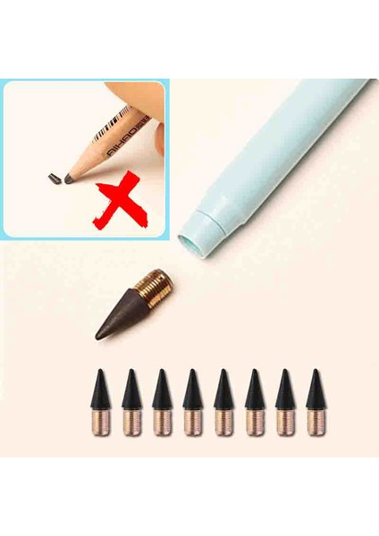 J 5pcs Infinity Kalem Kawaii Kırtasiye Metal Silinebilir Kalem Imza Kalem Okul Malzemeleri (Yurt Dışından) fiyatları
