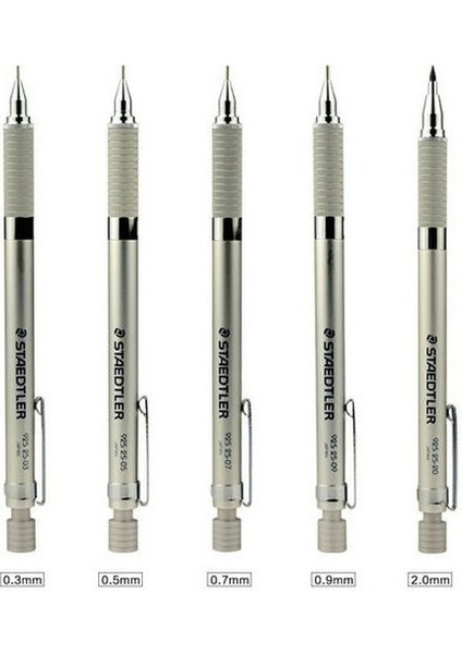 1 Adet 2.0mm Almanya Staedtler 925 25 Mekanik Kurşunkalemler Profesyonel Çizim Metal Kalem Çubuk 0.3/0.5/0.7/0.9/1.3/2.0mm (Yurt Dışından)