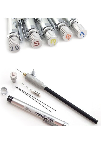 1 Adet 2.0mm Almanya Staedtler 925 25 Mekanik Kurşunkalemler Profesyonel Çizim Metal Kalem Çubuk 0.3/0.5/0.7/0.9/1.3/2.0mm (Yurt Dışından)