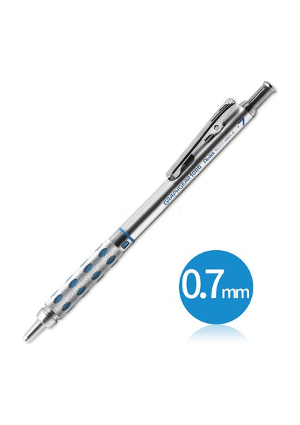 0.7mm Pentel Profesyonel Çizim Etkinliği Otomatik Kalem 1 Adet PG1015 (13.17.19) 0.3mm/0.5mm/0.7mm/0.9mm Metal Kalemlik (Yurt Dışından)