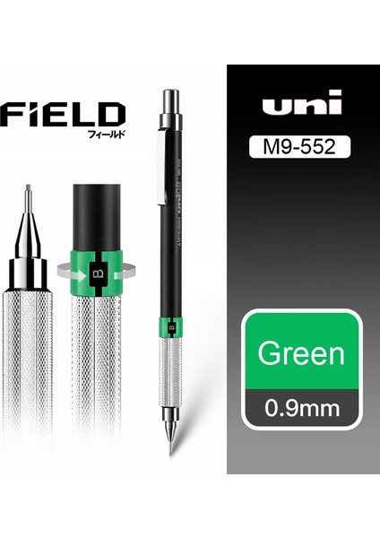 0,9 mm M9-552 Unı Mekanik Kurşun Kalemler 0,3 / 0,5 / 0,7 / 0,9 mm Öğrenci Etkinlik Kurşunu M5-1010 Metal Düşük Ağırlık Merkezi Kalem Okul Malzemeleri (Yurt Dışından) fiyatları