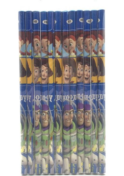 12 Adet 01 Disney Kalem Oyuncak Hikayesi Karikatür Kırtasiye Öğrenci Yazma Kalem Hb Silgi Olmadan Ahşap Kalemtıraş Tatil Okul Hediye (Yurt Dışından)